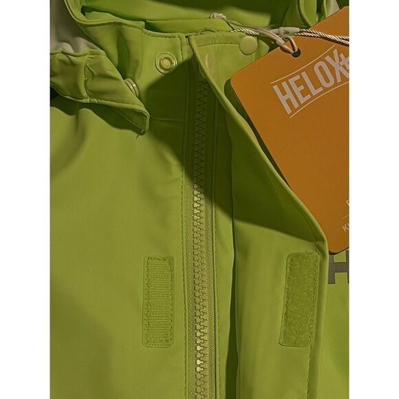 Helly Hansen Youth Unisex Helox + Jacket And Bibs 2 Piece Raingear Set Size 4 - Picture 13 of 16